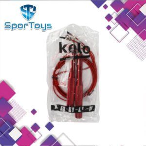 در طناب ورزشی KELO شکل اولیه طناب شده و بدون سایش باقی می ماند. این طناب 3 متر طول و 3 میلی متر ضخامت و همچنین با قابلیت تنظیم طول متناسب با طول قد ورزشکار می باشد. بیشترین اثربخشی طناب‌بازی به‌عنوان ورزش در حالتی است که با دیگر فعالیت‌های هوازی نظیر پیاده‌روی، دوچرخه‌سواری و دویدن به شکل روزمره همراه شود. این طناب ها سبک وزن و در عین حال تیز و سریع می باشند و شخص پس از مدتی تمرین می تواند با حفظ تعادل و وزن خود بهتر طناب زنی کند.
